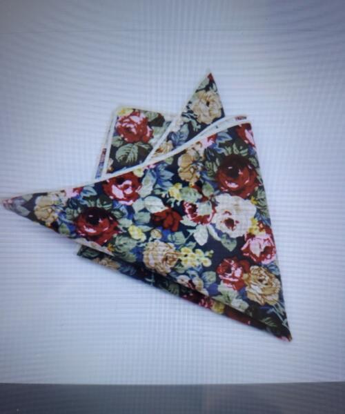 Pañuelo vintage de flores