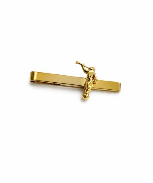 Tie Clip Angel Moroni Dorado