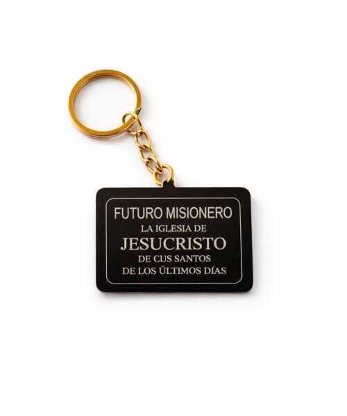 Llavero futuro misionero color negro