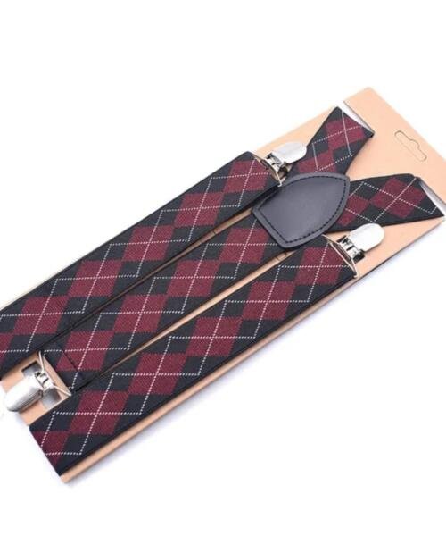 Tirantes Vintage Check