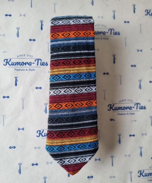 Corbata Textil de Medianoche