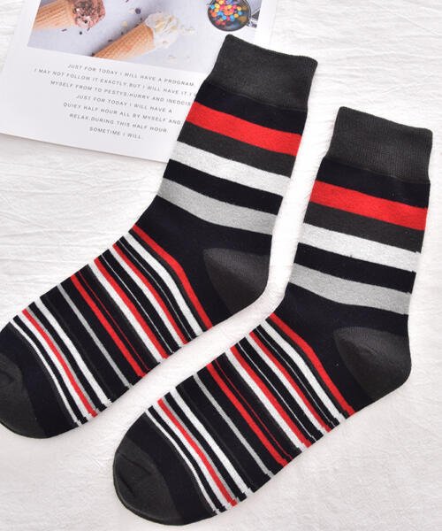 Calcetines Formales con lineas negros