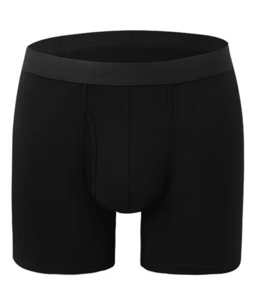 Boxer fibra de bambú negro talla XL