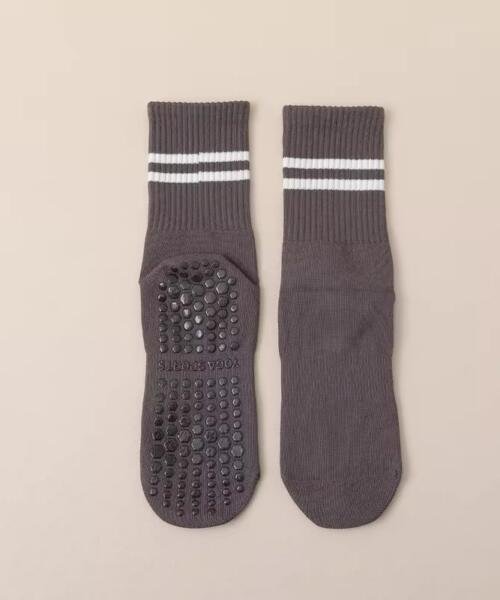 Calcetines Yoga gris oscuro