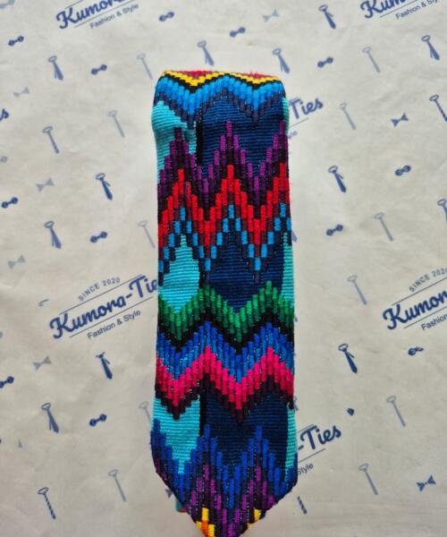 Corbata Cascada Multicolor