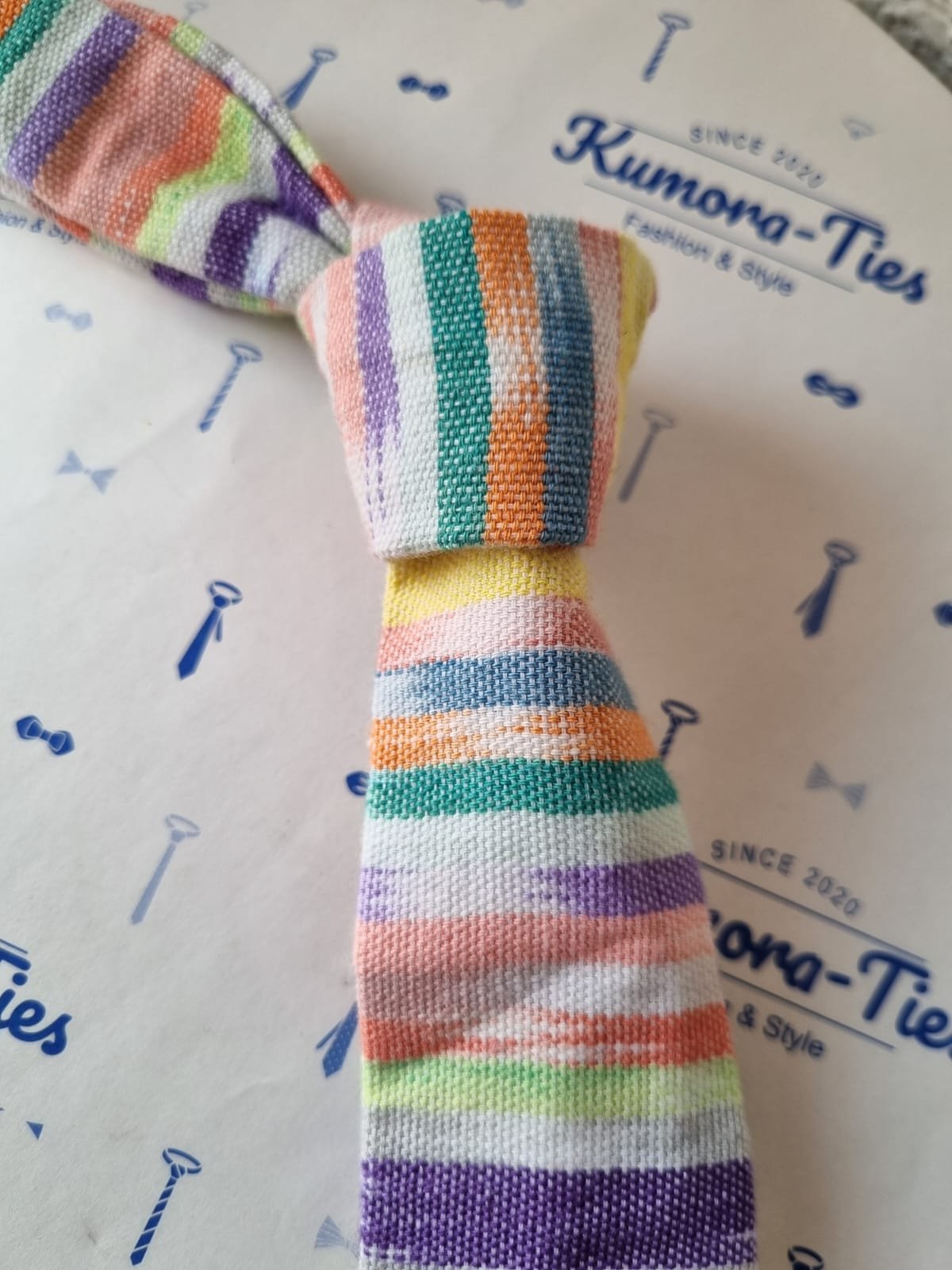 Corbata Acuarela Textil