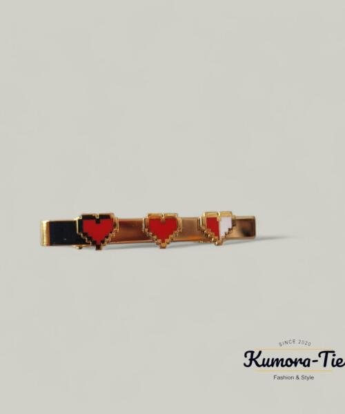 Tie clip de corazón