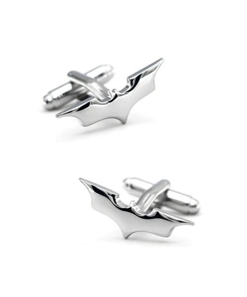 Mancuernas de Batman Plateadas