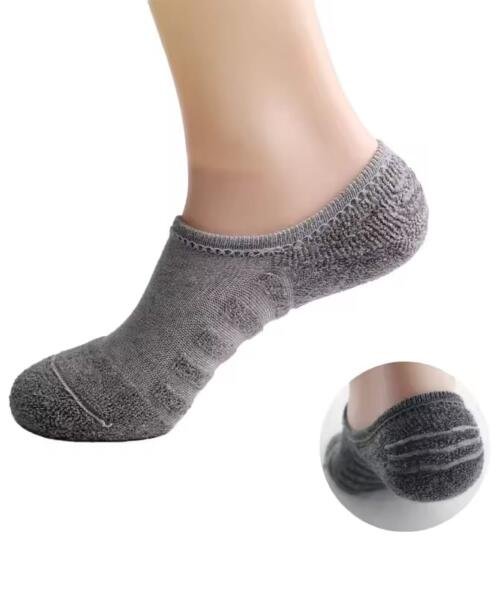 Calcetin corto gris
