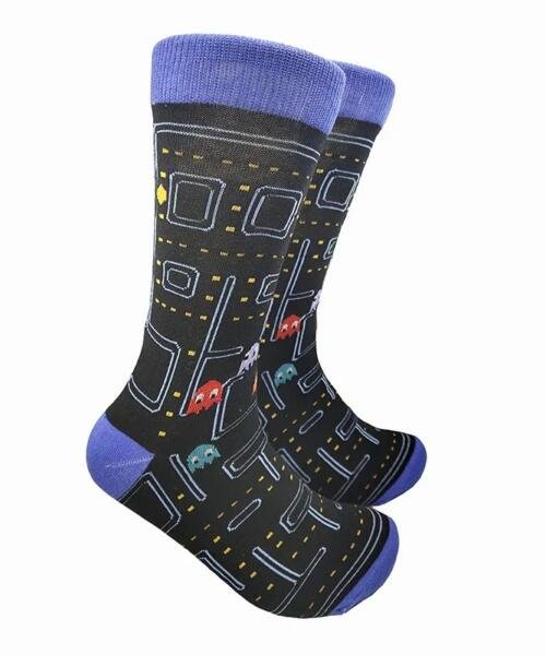 Calcetin de Pac-man celeste KTS0752