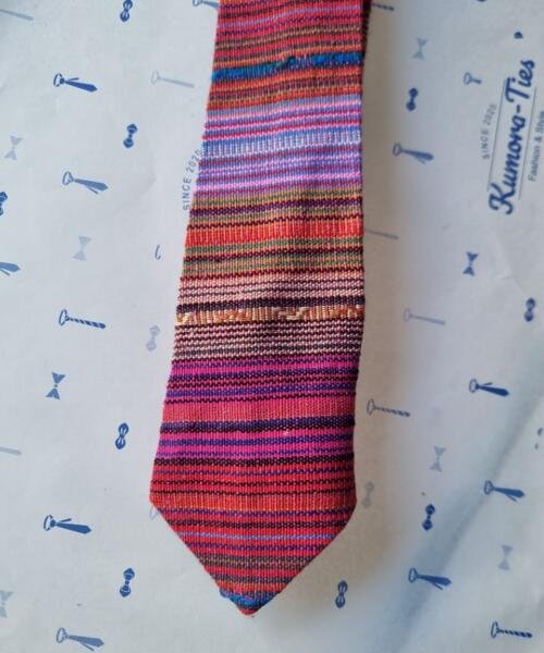 Corbata Tejido Arcoíris