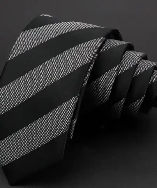 Grey and black stripes