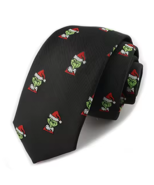 Corbata Navidad del Grinch