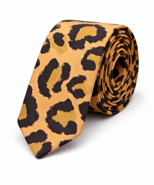 Corbata animal print