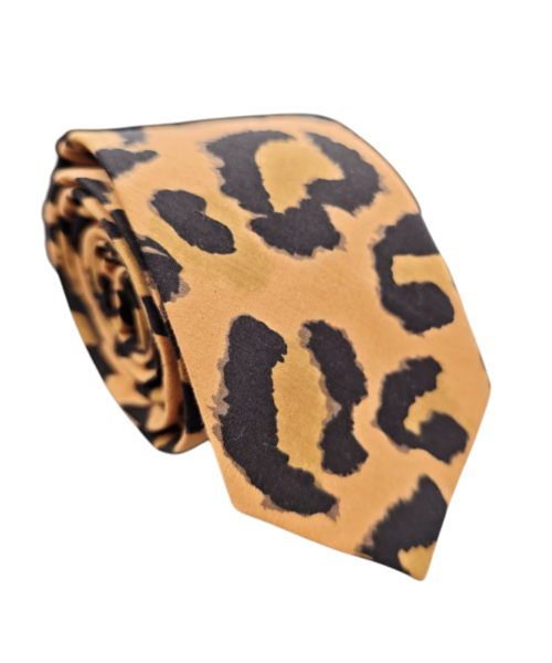 Corbata animal print