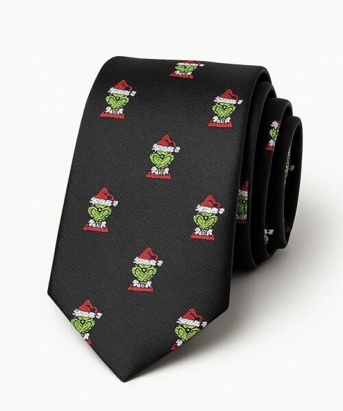 Corbata Navidad del Grinch