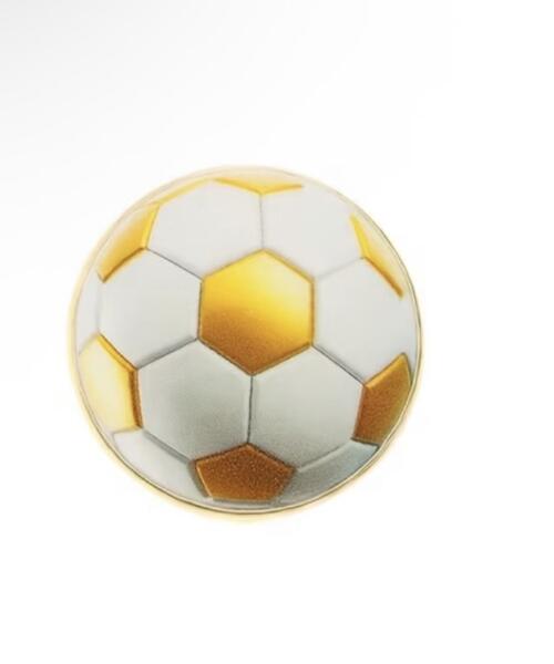 Pin de balón de futbol