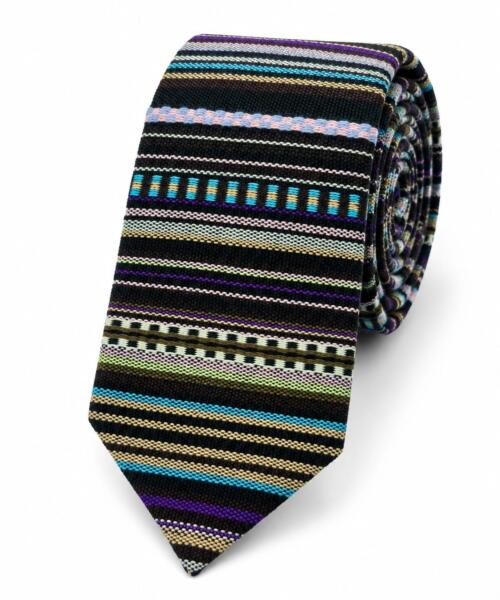 corbata multi color oscura