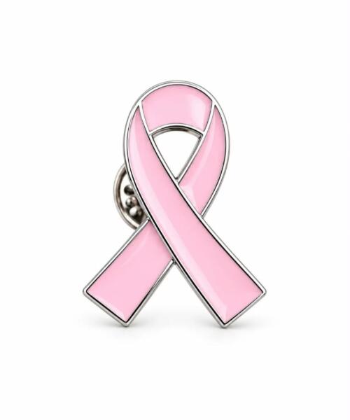 Pin de concientizacion del cáncer de mamá