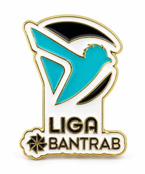 pin liga bantrab blanco
